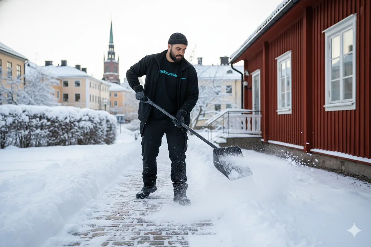 snöskottning stockholm