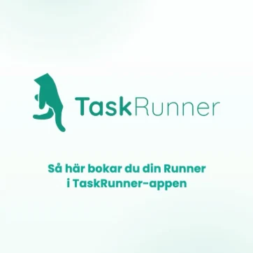 Så här bokar du din Runner i TaskRunner-appen