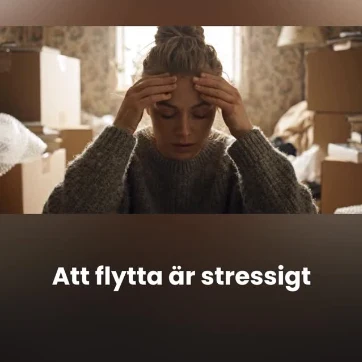 Att flytta är stressigt