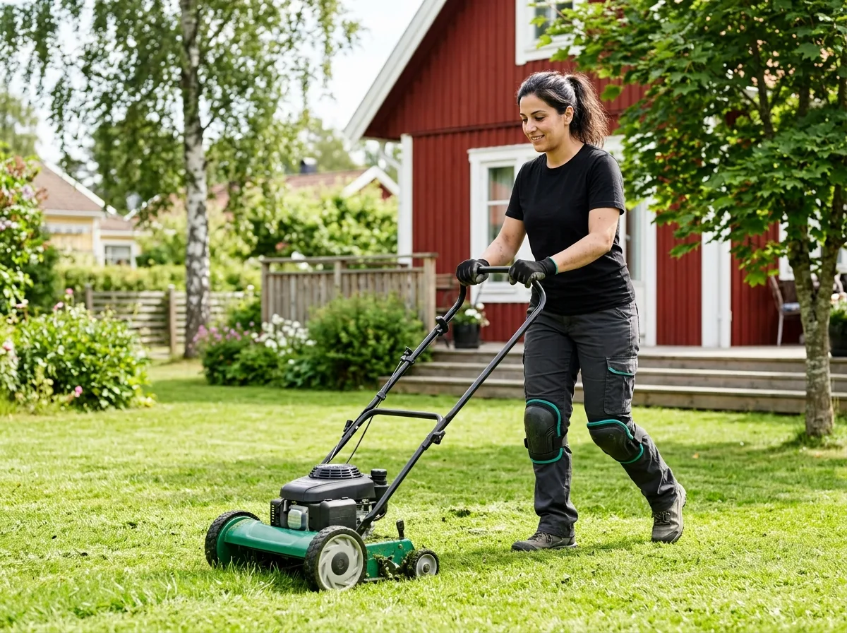 grasklippning