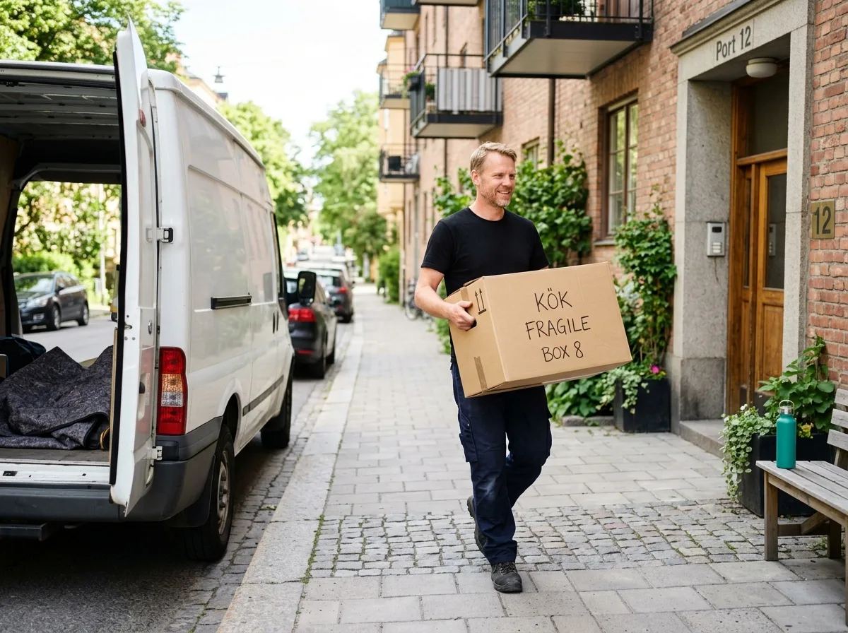 transport och flytt Malmö